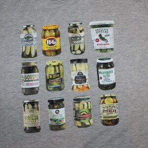 Pickle Jar Grey Pullover Sweatshirt - Size L